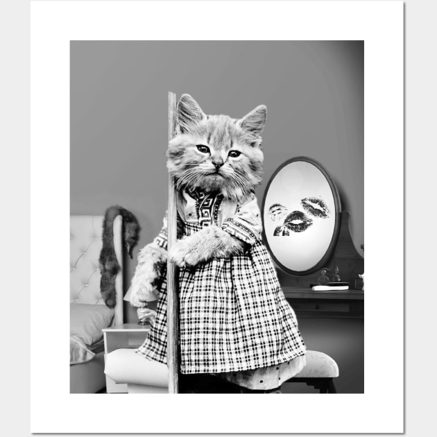 Vintage cat dress on sale